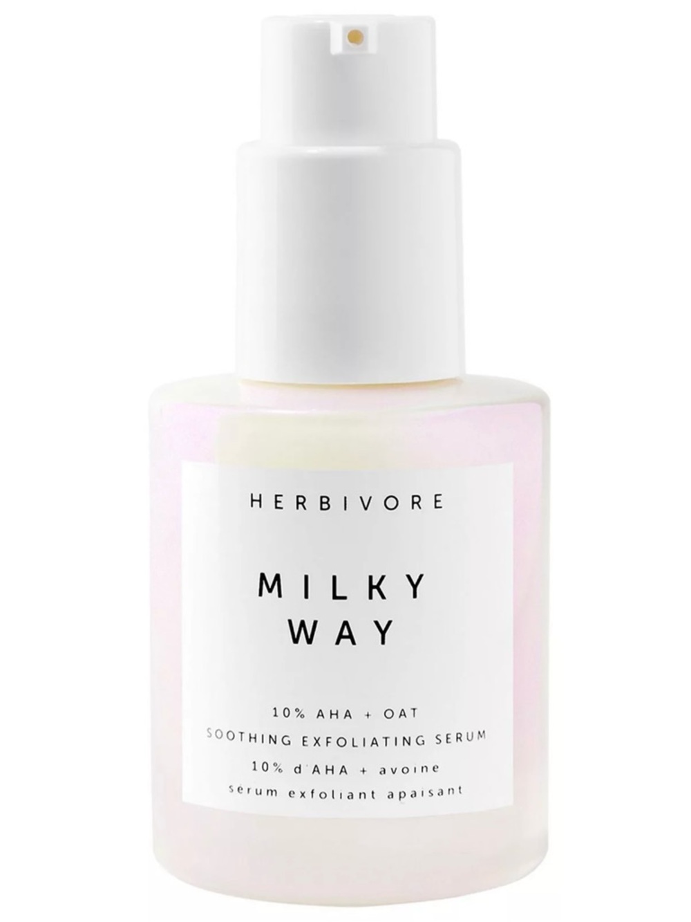 Herbivore Milky Way 10% AHA + Oat Soothing Exfoliating Serum 1oz